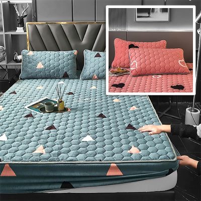 Мек и Стилен Комплект Спално Бельо (Чаршаф + 2 Калъфки за Възглавница) | VELVETLUX