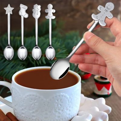 Коледни декоративни лъжици (4 бр.) | XMASSPOON