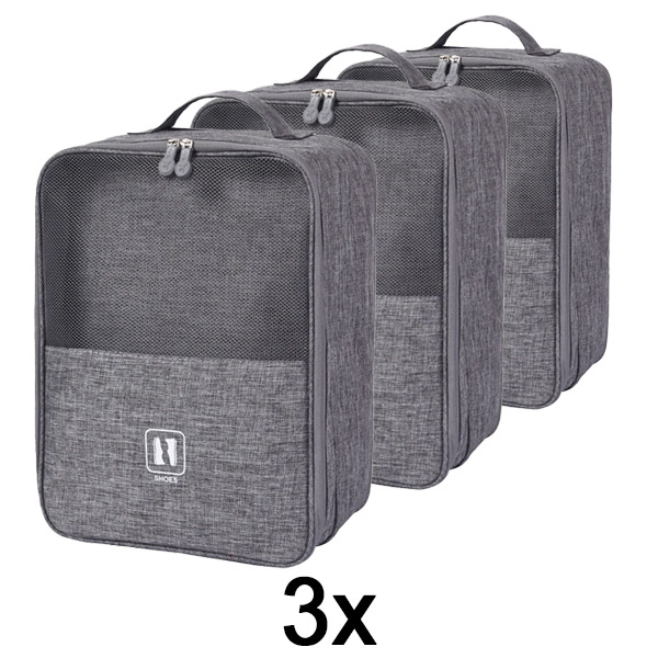 3x Чанта за пътуване за обувки | SHOEPACK