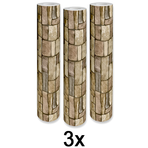 3x Стилен 3D тапет – Лесна трансформация на стената | WALLCORWRAP