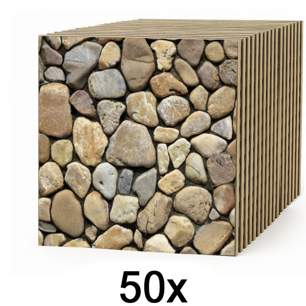 5x 3D Тапети Имитация на Камък (10 бр.) | STONEBLOCKS