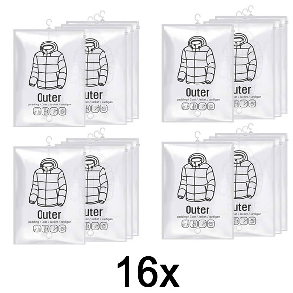 4x Висящи Торби за Вакуумно Съхранение (4 бр.) | VACUHANG