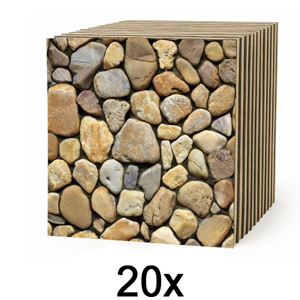 2x 3D Тапети Имитация на Камък (10 бр.) | STONEBLOCKS