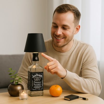 Лампа за бутилка, която трансформира всяко пространство | BOTLAMPI